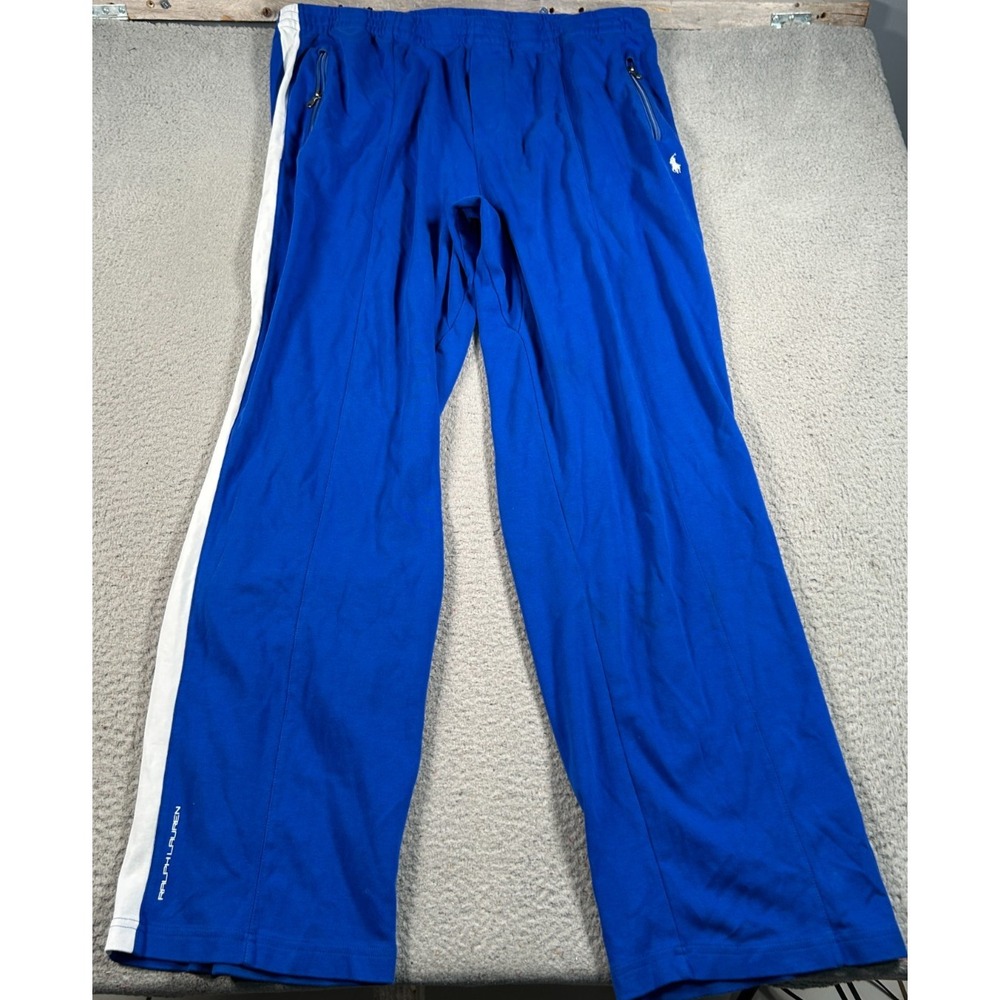 Polo Ralph Lauren Jogger Pants Mens 3XLT Blue Performance Track Training Sports